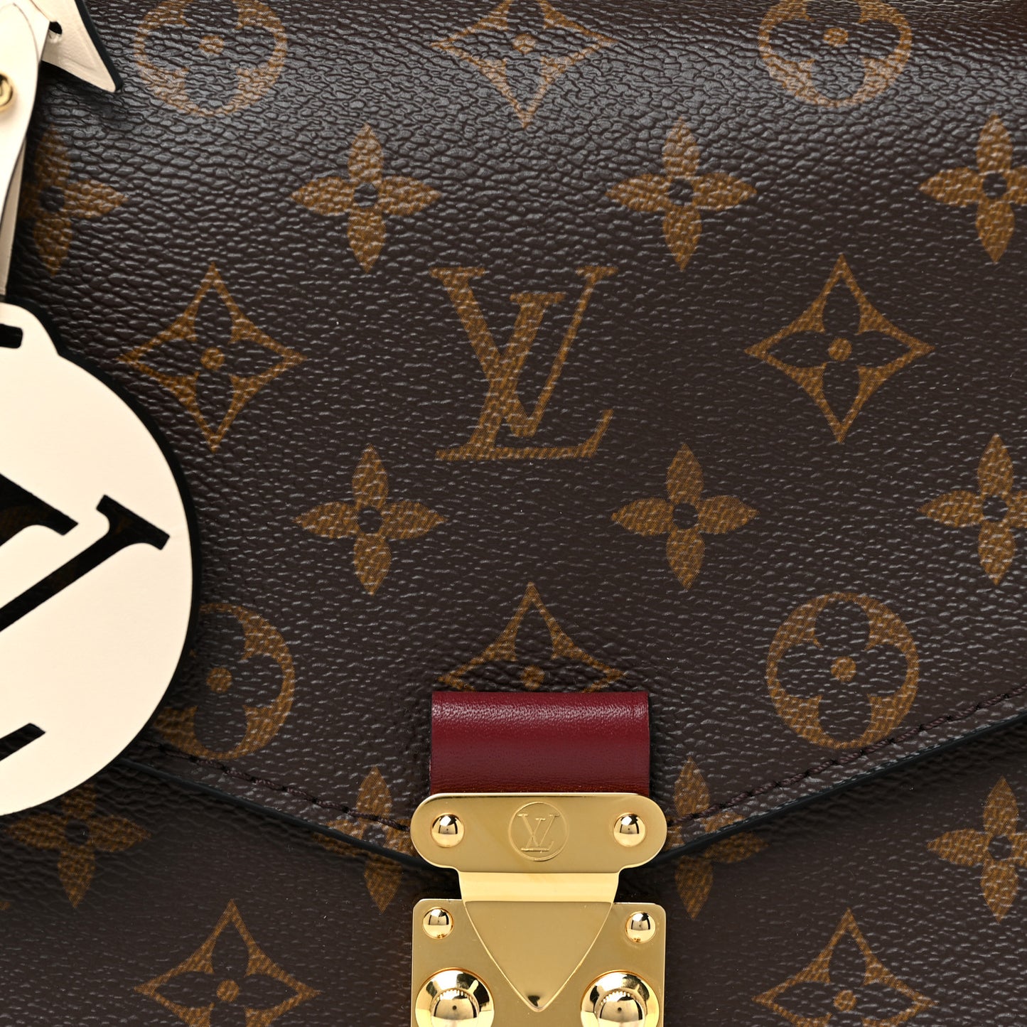 Monogram Braided Pochette Metis Safran