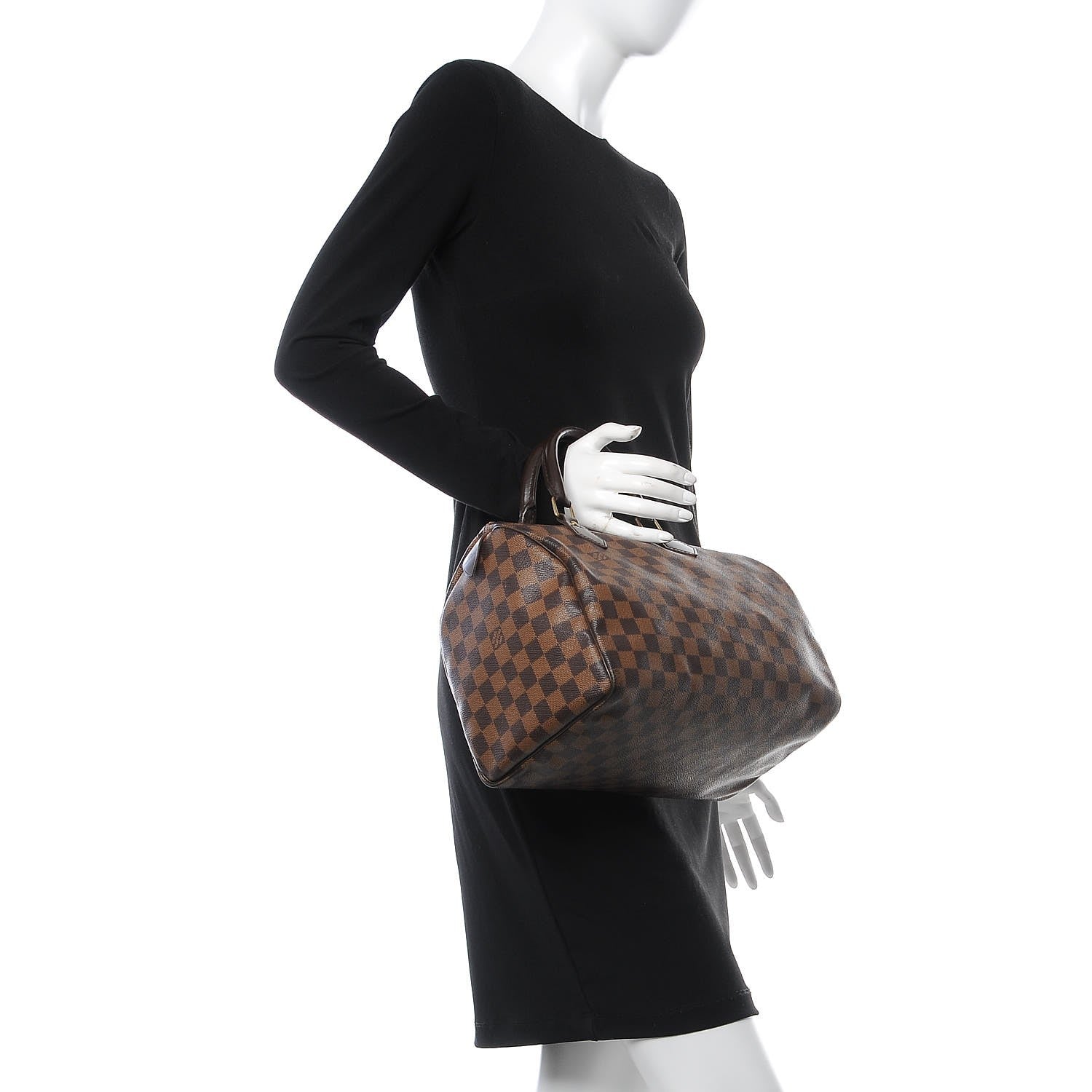 Louis Vuitton Damier Ebene Speedy 30 2 of 10