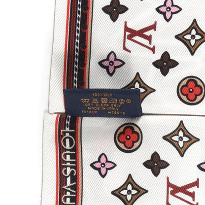 Louis Vuitton Silk Street Monogram Bandeau Beige 3 of 3