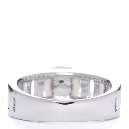 Mikimoto Platinum Akoya Pearl 7.5mm Ring 53 6.5 4 of 5