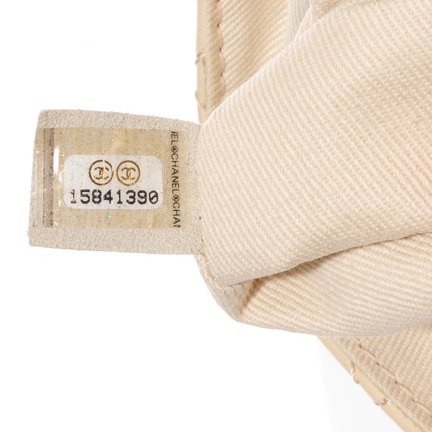 Calfskin Quilted In the Business Flap Bag Light Beige