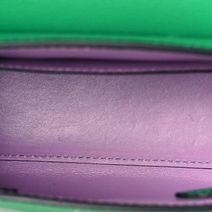 Versace Grained Calfskin Small La Medusa Bag Green 5 of 11