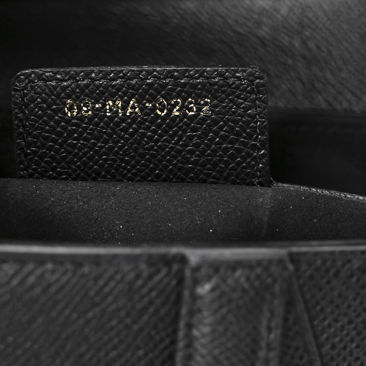 Christian Dior Grained Calfskin Saddle Bag Black 7 of 10