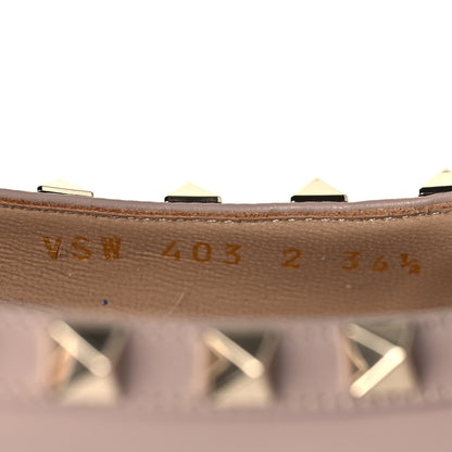 Valentino Garavani Nappa Rockstud Ballerina Flats 36 Poudre 6 of 10