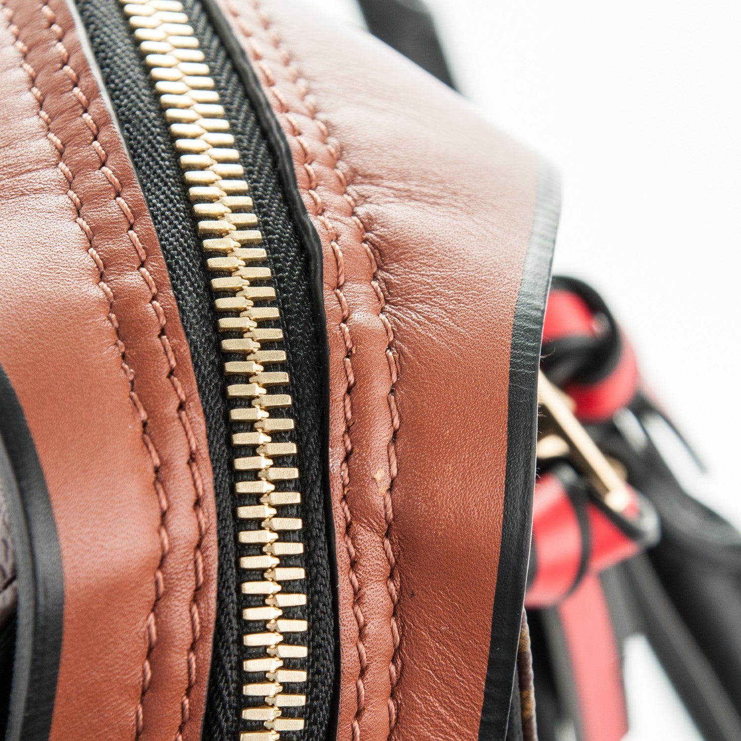 Louis Vuitton Monogram Tuileries Caramel Rouge 8 of 8
