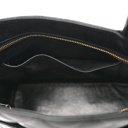 Chanel Caviar Quilted Medallion Tote Black 12 of 15