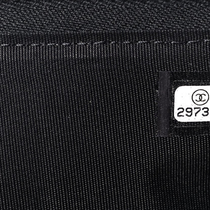 Chanel Caviar Quilted Classic Flat Wallet Pouch So Black 7 of 8