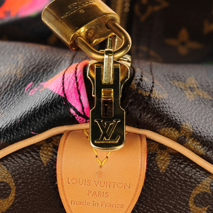 Louis Vuitton Monogram Roses Keepall 50 4 of 7
