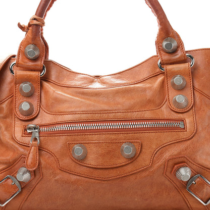 Balenciaga Agneau Giant 21 Silver Hardware City Mandarine 16 of 16