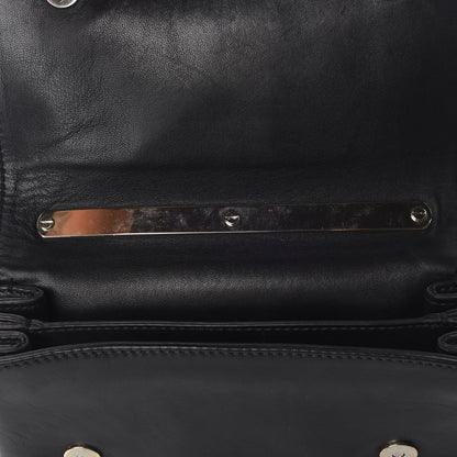 Valentino Garavani Nappa Bow Flap Shoulder Bag Black 11 of 12