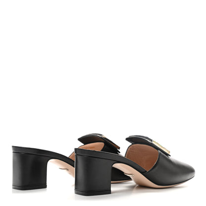 Gucci Malaga Kid Crystal Square G Madelyn Mules 38 Black 4 of 12