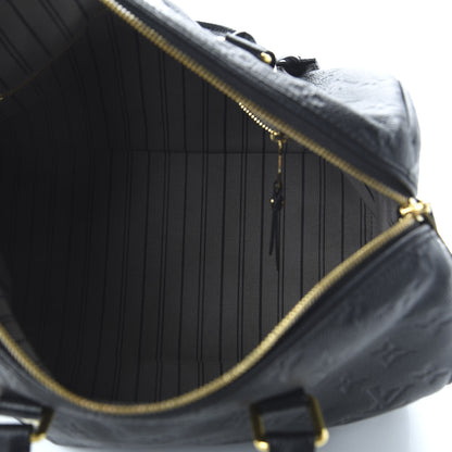Louis Vuitton Empreinte Speedy Bandouliere 30 Black 5 of 11
