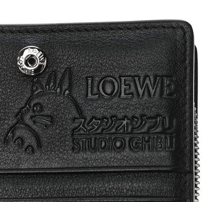 Loewe X SPIRITED AWAY Calfskin Susuwatari Compact Zip Wallet Havane 7 of 11