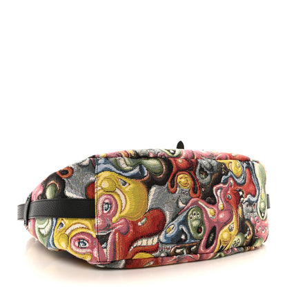 Christian Dior X KENNY SCHARF Jacquard Printed Soft Saddle Bag Multicolor 4 of 9