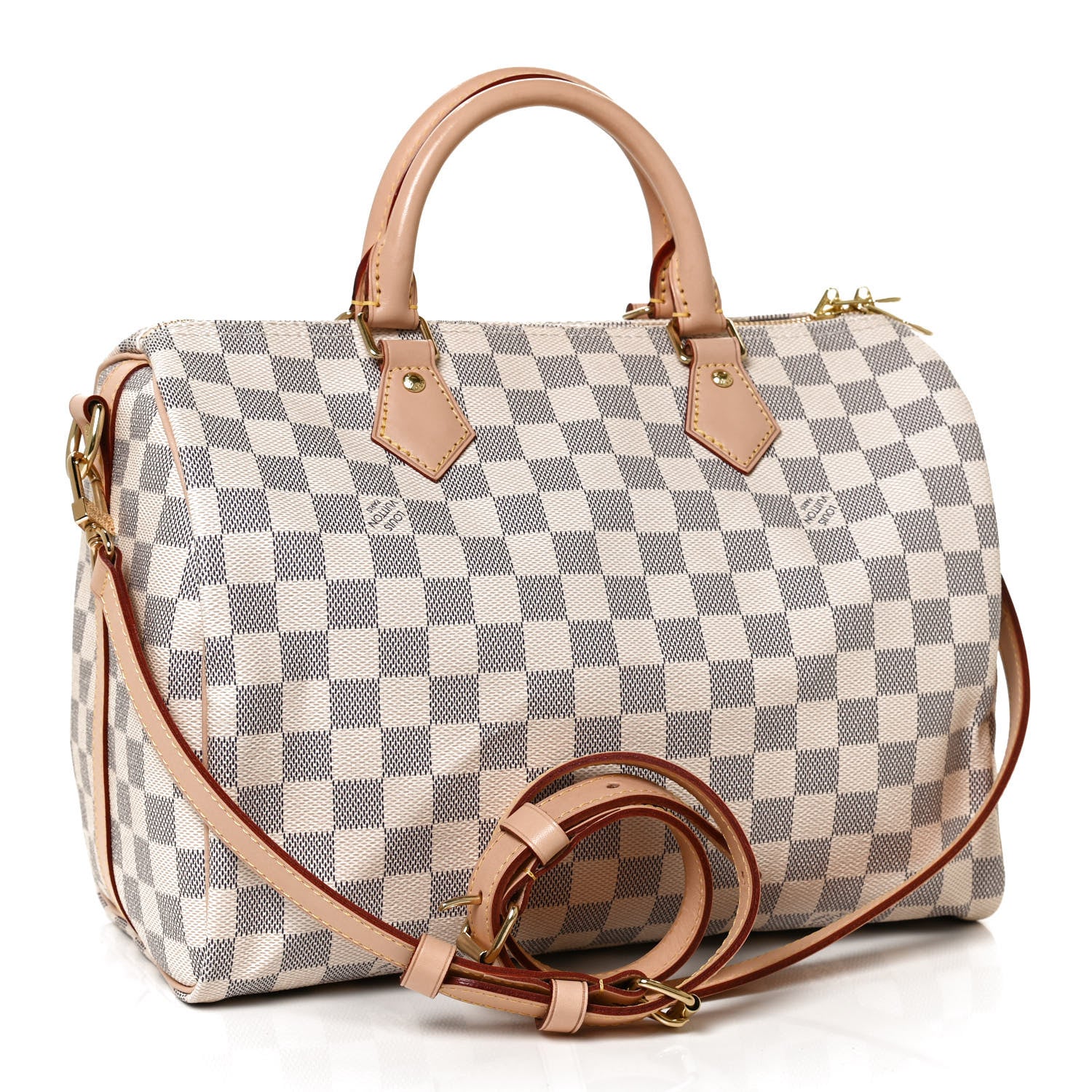 Louis Vuitton Damier Azur Speedy Bandouliere 30 3 of 12
