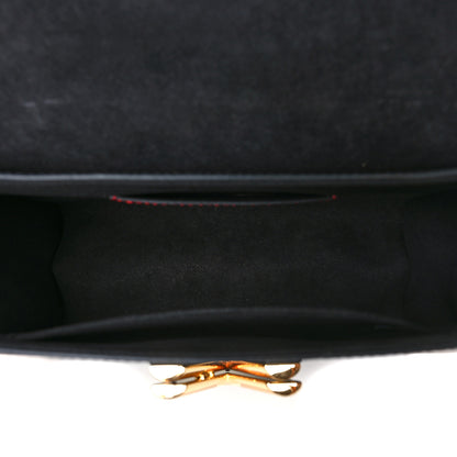 Louis Vuitton Epi Jungle Twist Shoulder Bag MM Black Coquelicot 5 of 9