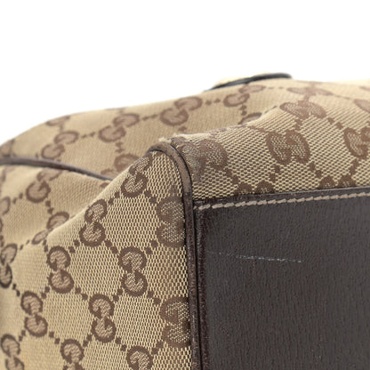 Gucci Monogram Small Charmy Boston Dark Brown 17 of 18
