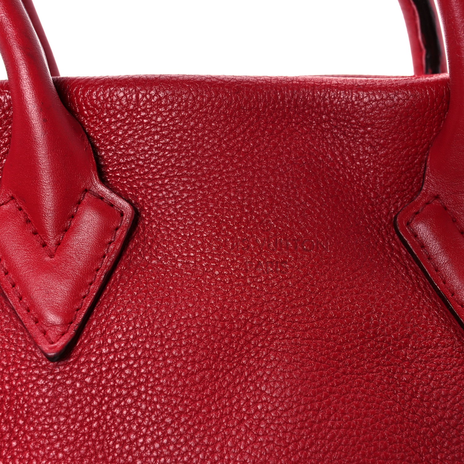 Louis Vuitton Veau Cachemire Tote W BB Framboise 12 of 18