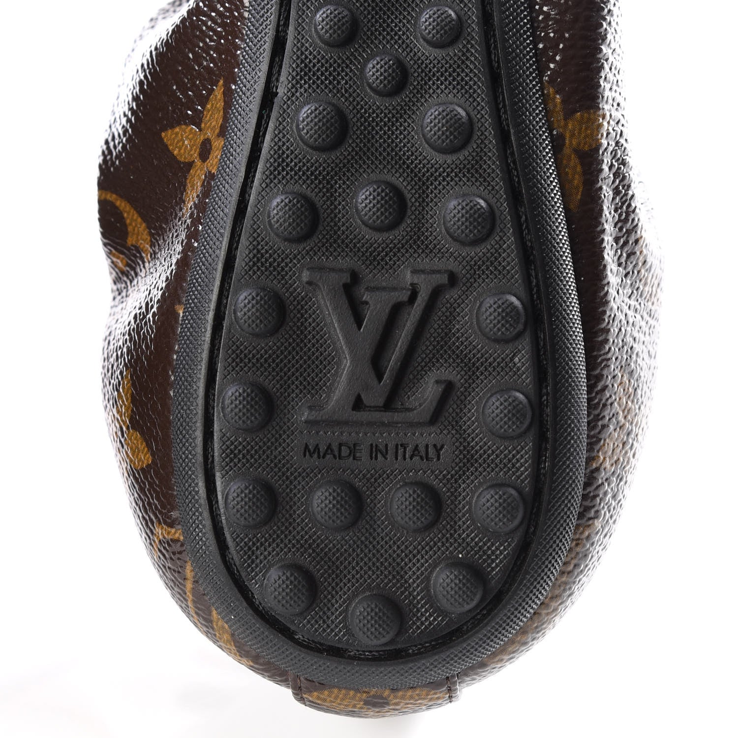 Louis Vuitton Monogram Patent Flirty Ballerina Flats 37 Coquelicot 6 of 8