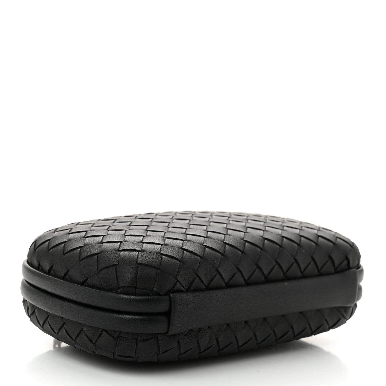 Bottega Veneta Nappa Intrecciato Chain Knot Clutch Black 4 of 9