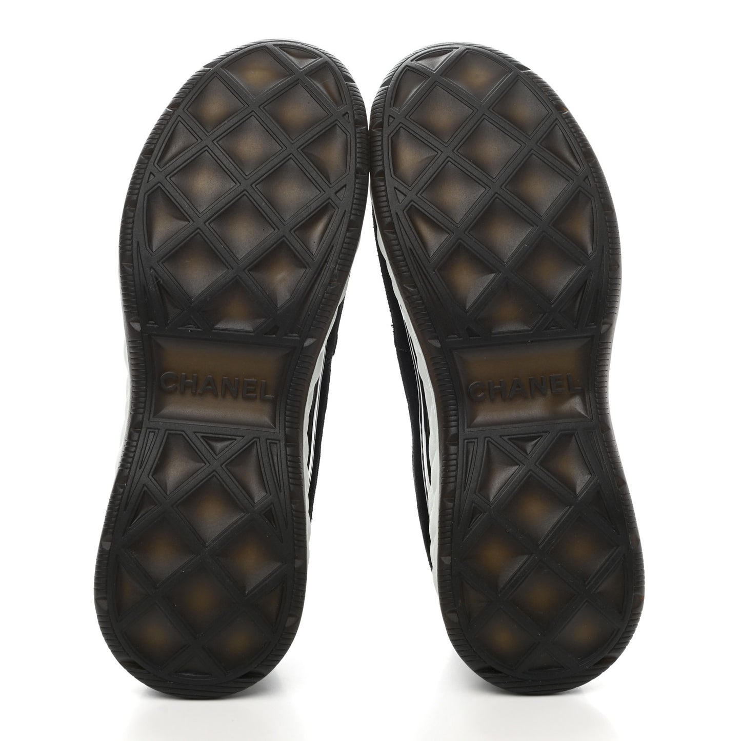 Fabric Suede CC Sneakers 39.5 Black Dark Grey