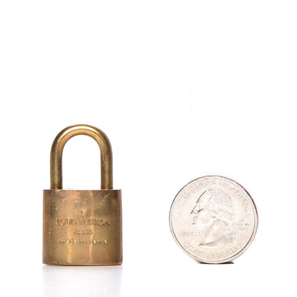 Louis Vuitton Brass Lock and 2 Keys Set #306 2 of 5