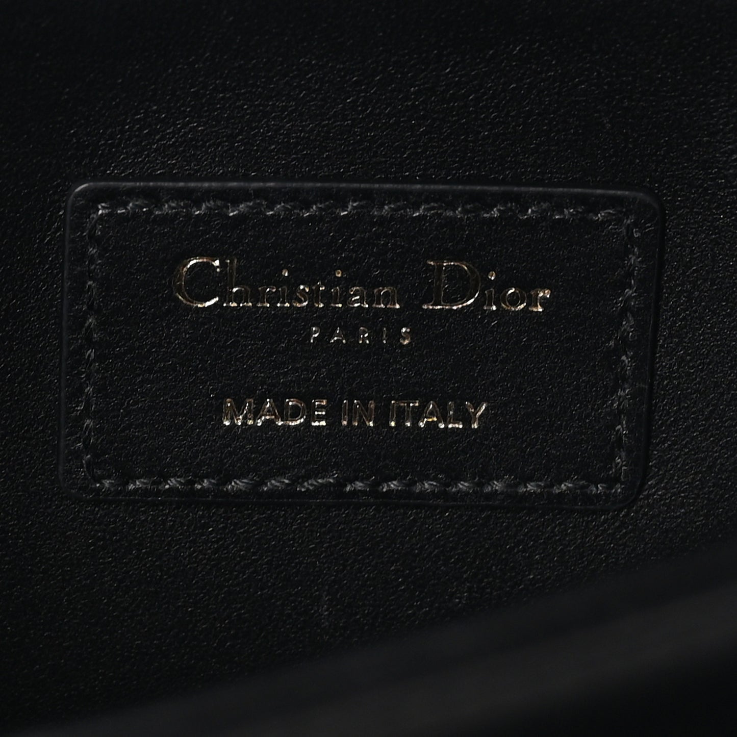 Lambskin Cannage Miss Dior Top Handle Bag Black
