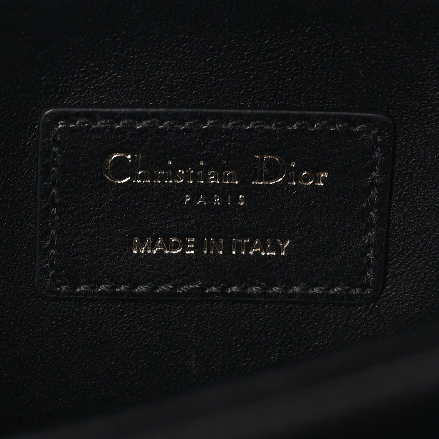 Christian Dior Lambskin Cannage Miss Dior Top Handle Bag Black 5 of 8