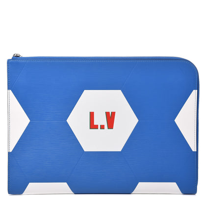 Louis Vuitton Epi World Cup 2018 Pochette Jour GM Blue 1 of 10