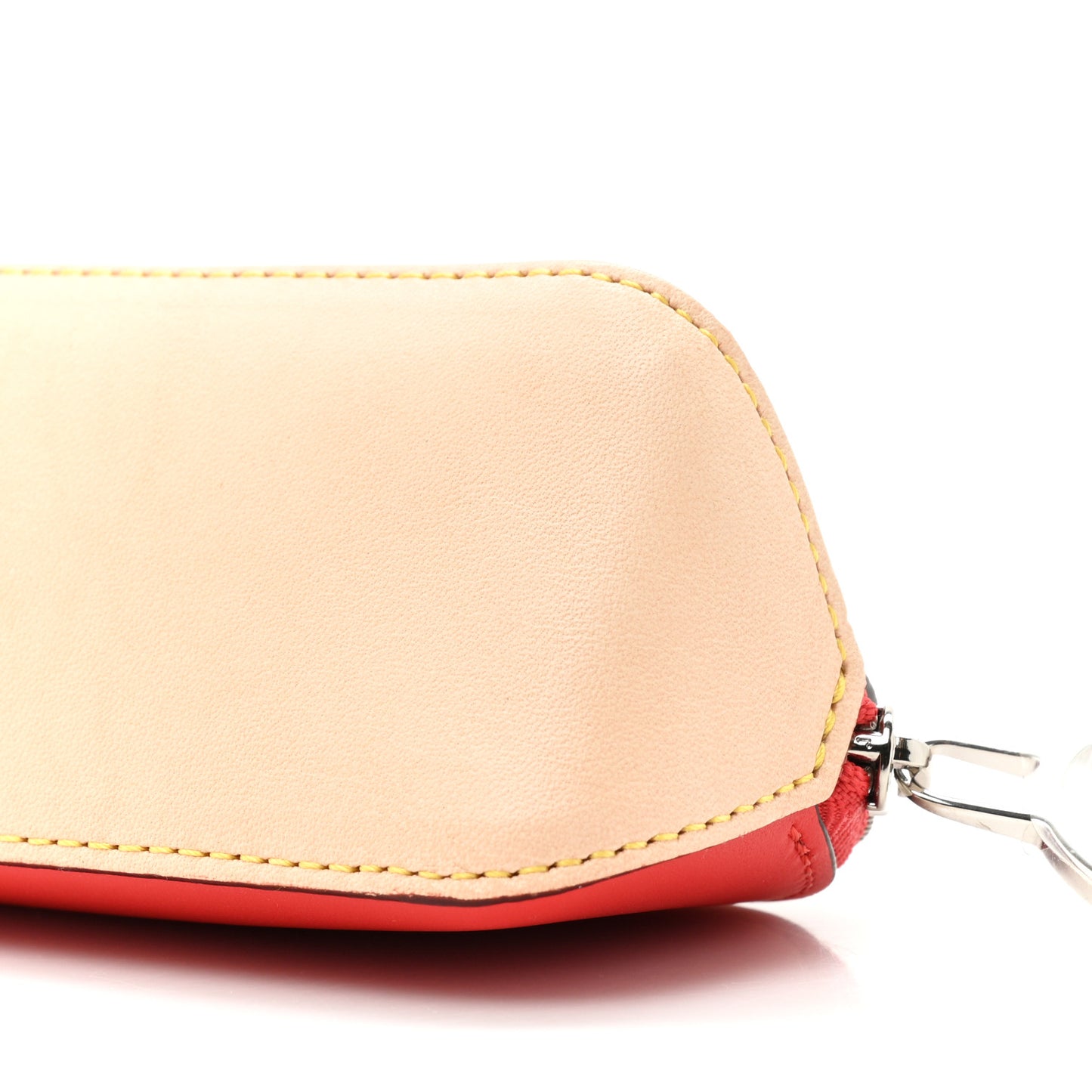 Monogram Elizabeth Pencil Pouch Red