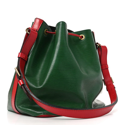 Louis Vuitton Epi Petit Bi-Color Noe Borneo Castillan Red 3 of 10