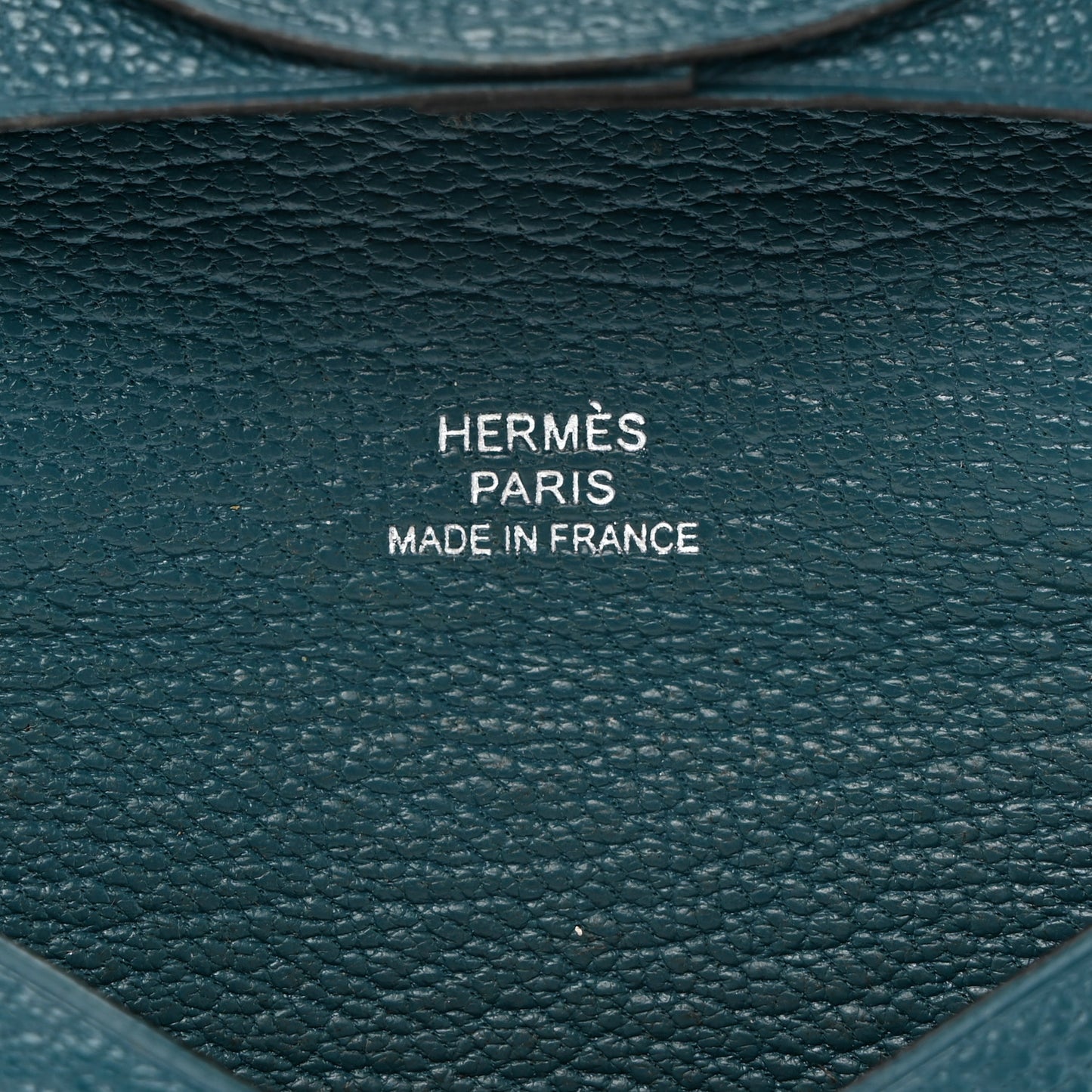 Chevre Mysore Bastia Coin Purse Vert Bosphore