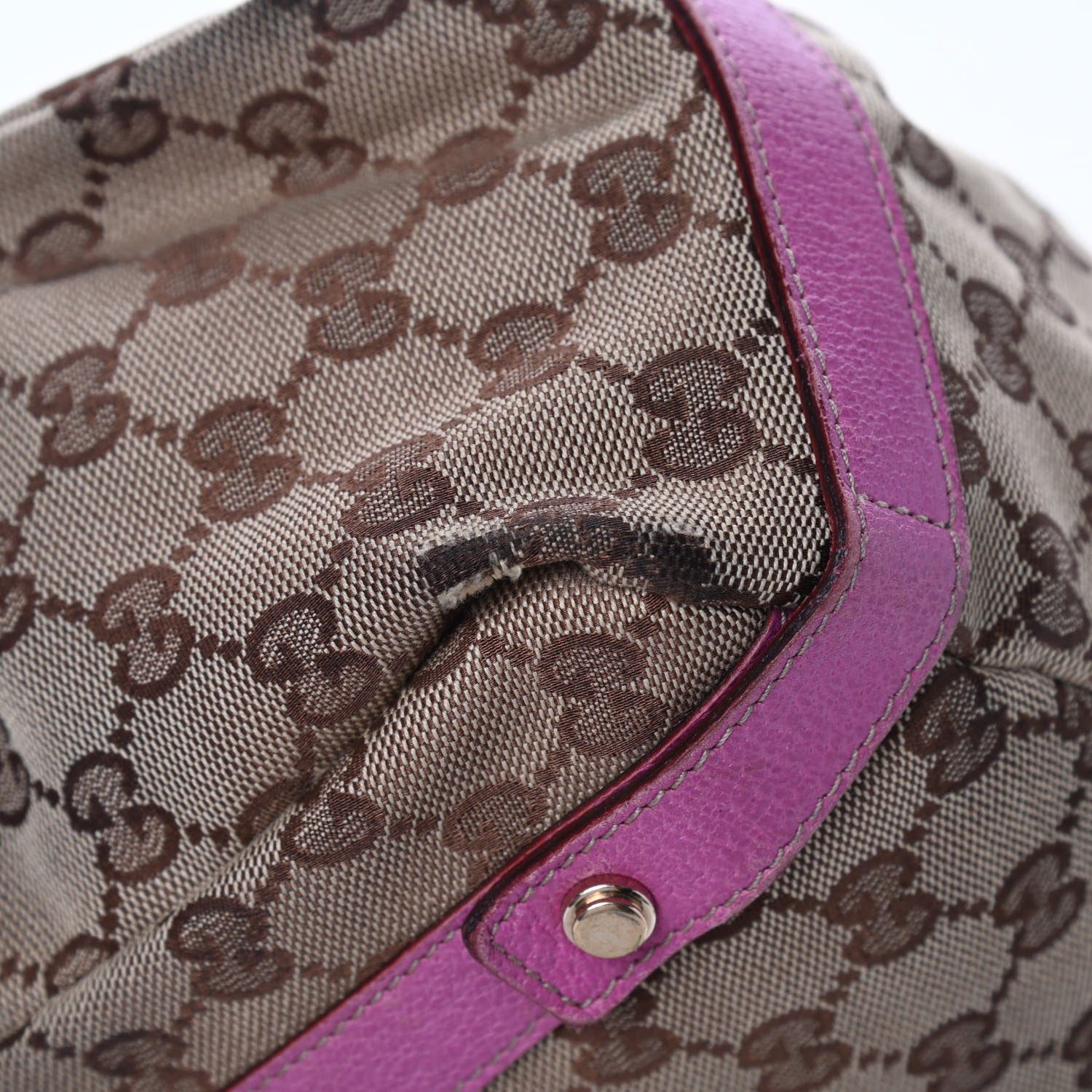 Gucci Monogram Medium Abbey Shoulder Bag Pink 11 of 13