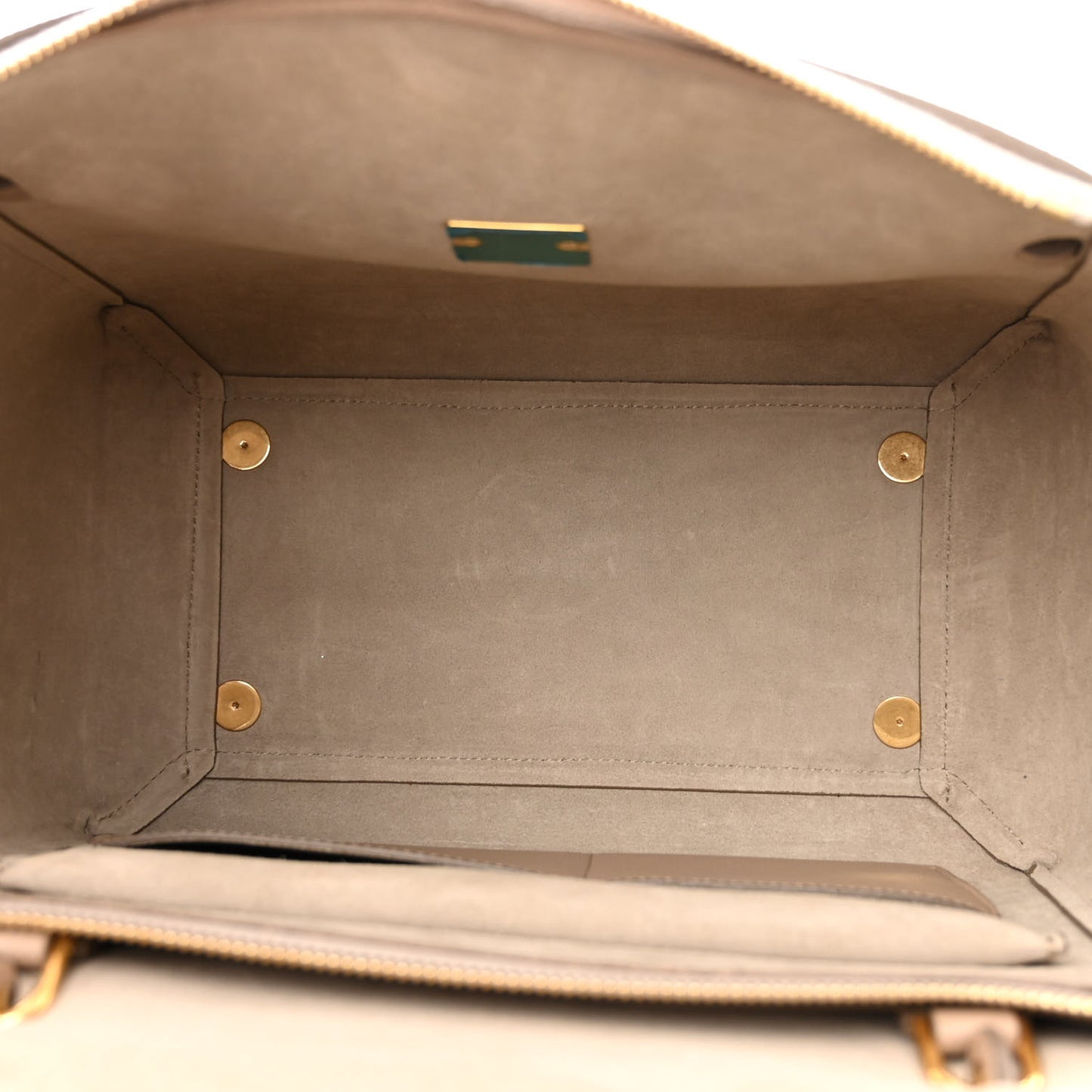 Grained Calfskin Mini Belt Bag Light Taupe