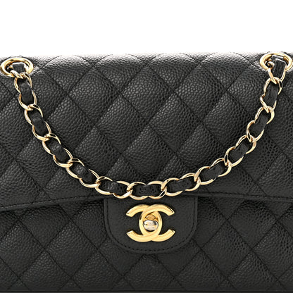 Chanel Caviar Quilted Small Double Flap Black 8 of 11