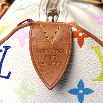 Louis Vuitton Monogram Multicolor Speedy 30 White 11 of 13