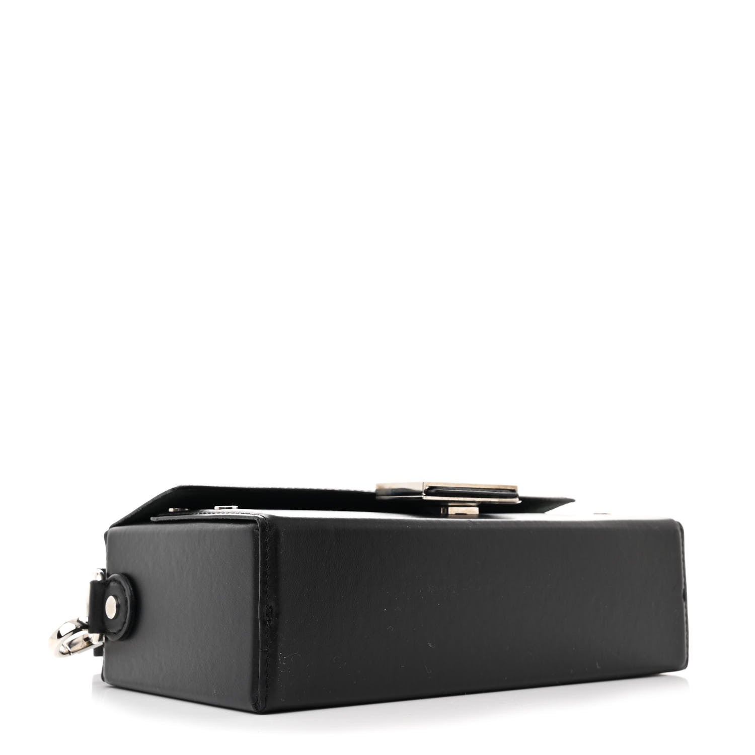 Fendi X MARC JACOBS Nappa Logo Baguette Soft Trunk Bag Black 4 of 10