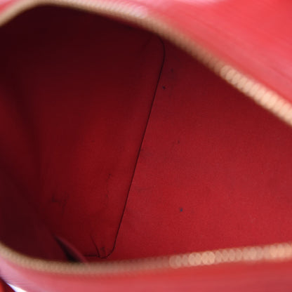 Louis Vuitton Epi Speedy 30 Castillan Red 9 of 19