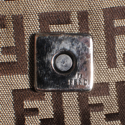 Fendi Zucchino Small Hobo Tobacco 8 of 10