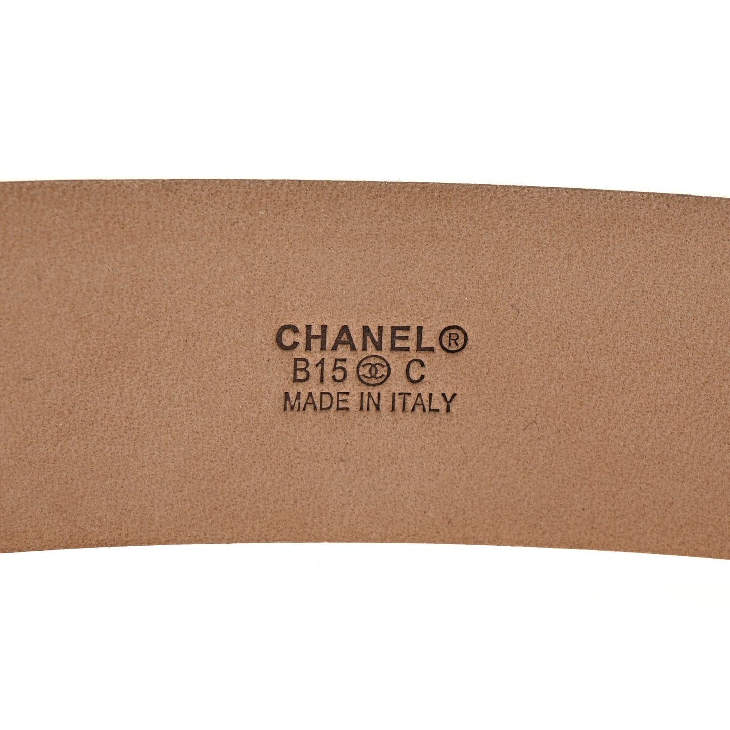 Metallic Calfskin Baguette Crystal CC Belt 85 34 Gold