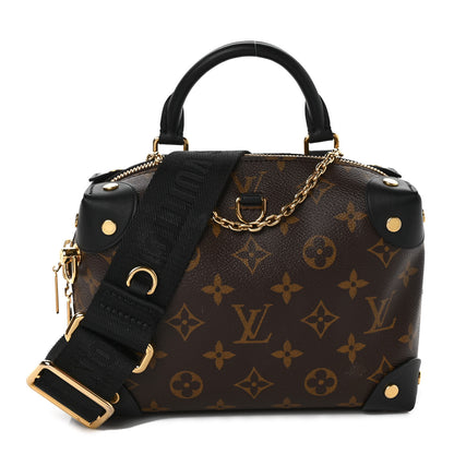 Louis Vuitton Monogram Petite Malle Souple Black 1 of 10