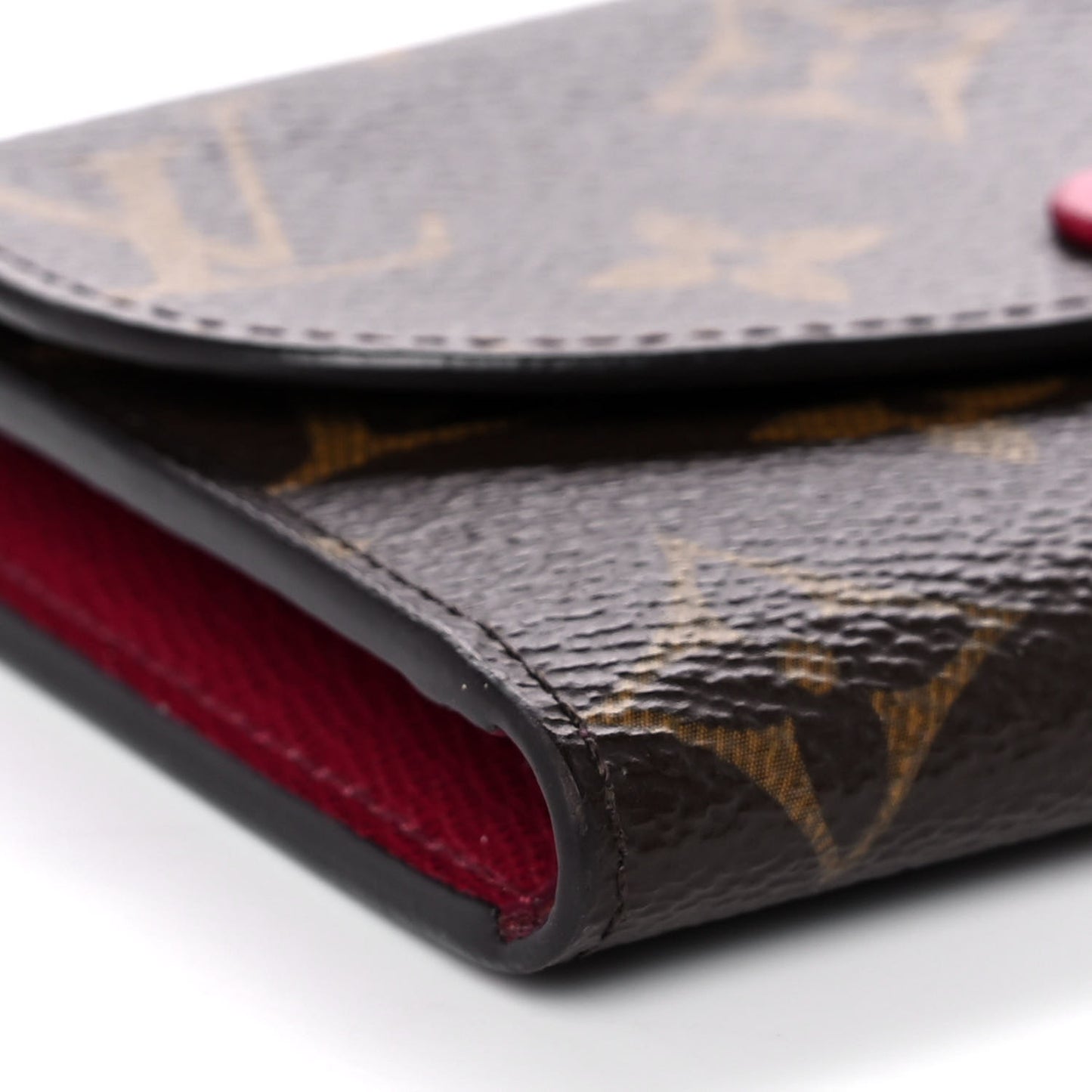 Monogram Rosalie Coin Purse Fuchsia