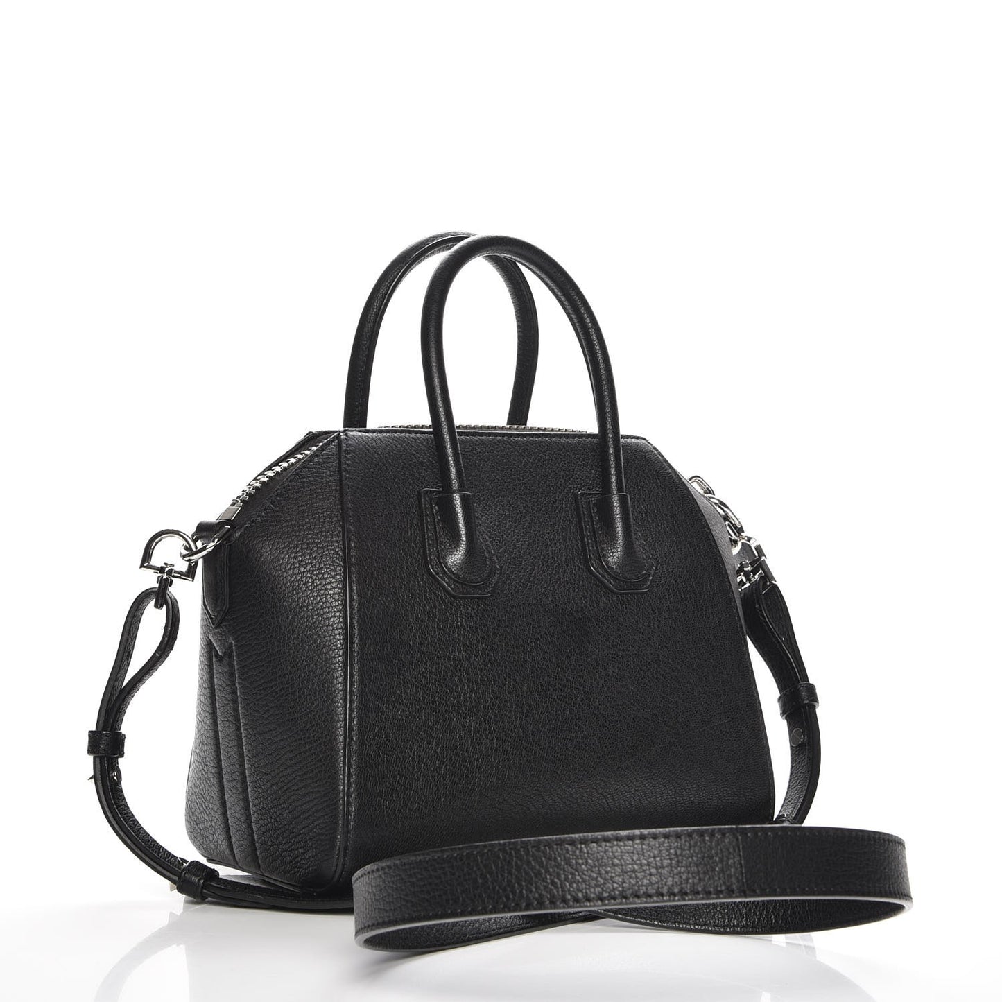 Sugar Goatskin Mini Antigona Black