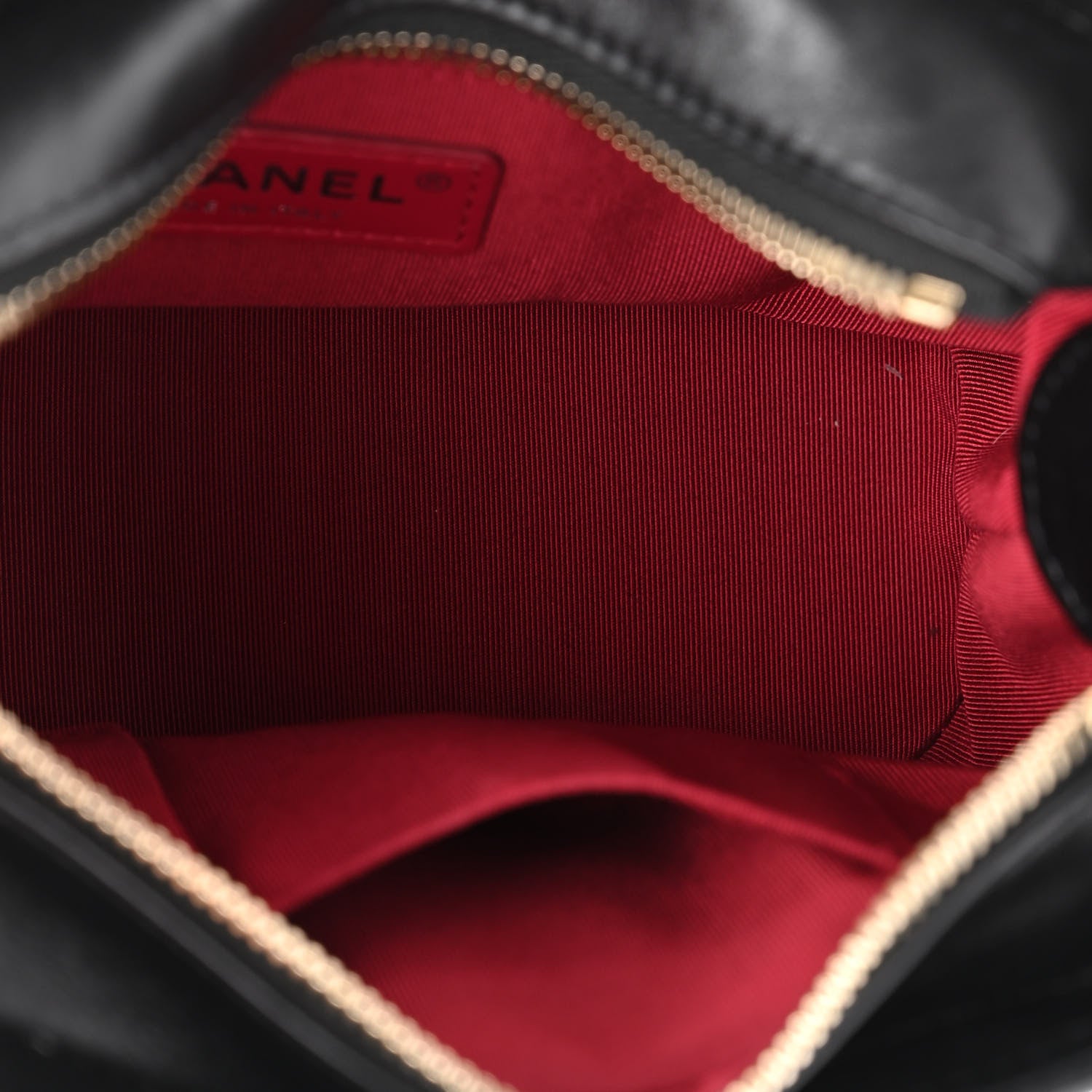 Chanel Aged Calfskin Quilted Small Gabrielle Hobo Black 5 of 10