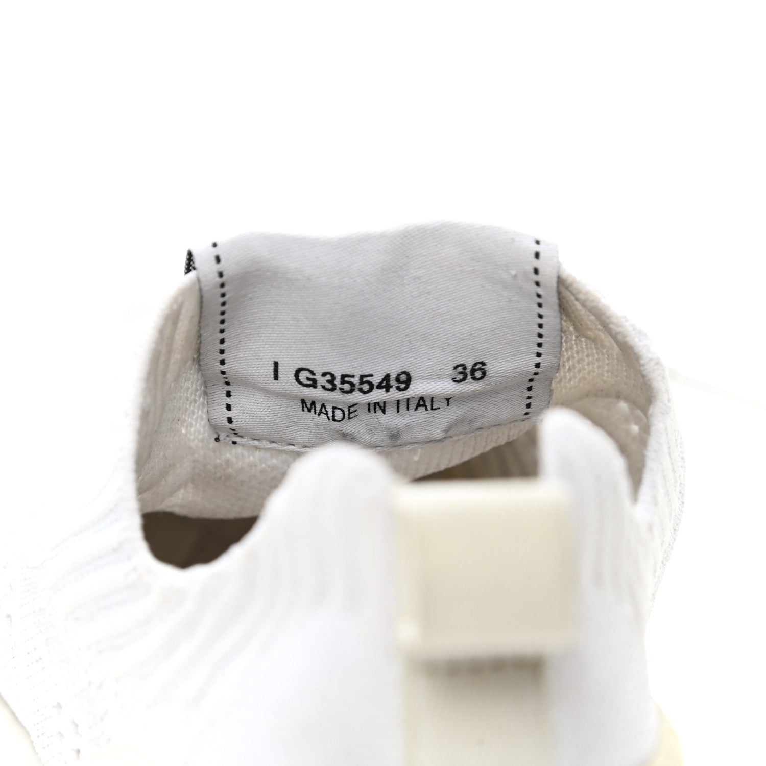 Chanel Fabric Logo Sneakers 36 White 7 of 14