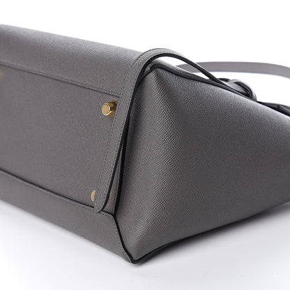 Celine Grained Calfskin Mini Belt Bag Grey 9 of 9