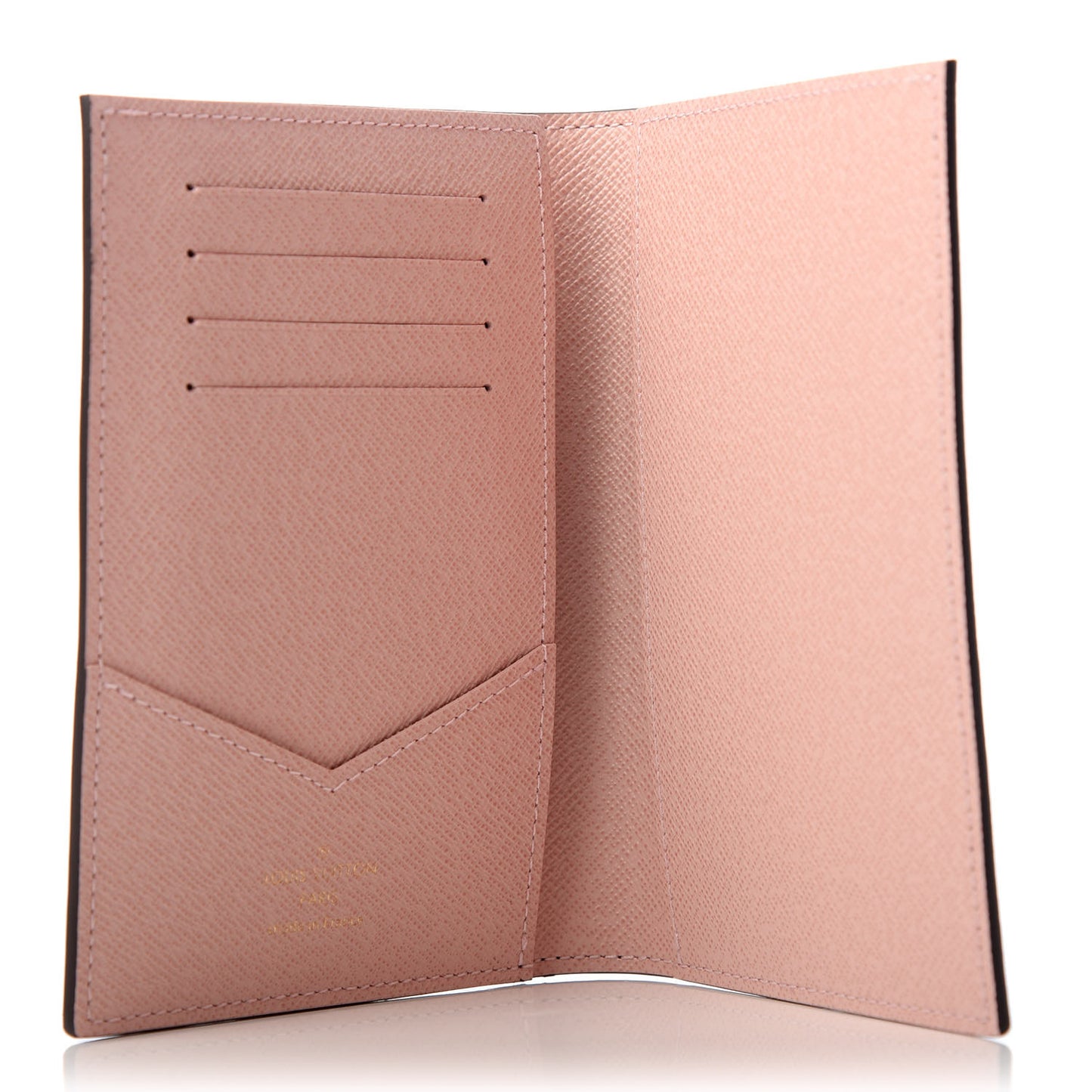 Monogram 2020 Christmas Animation Big Wheel Passport Cover Rose Ballerine