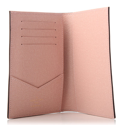 Louis Vuitton Monogram 2020 Christmas Animation Big Wheel Passport Cover Rose Ballerine 5 of 6