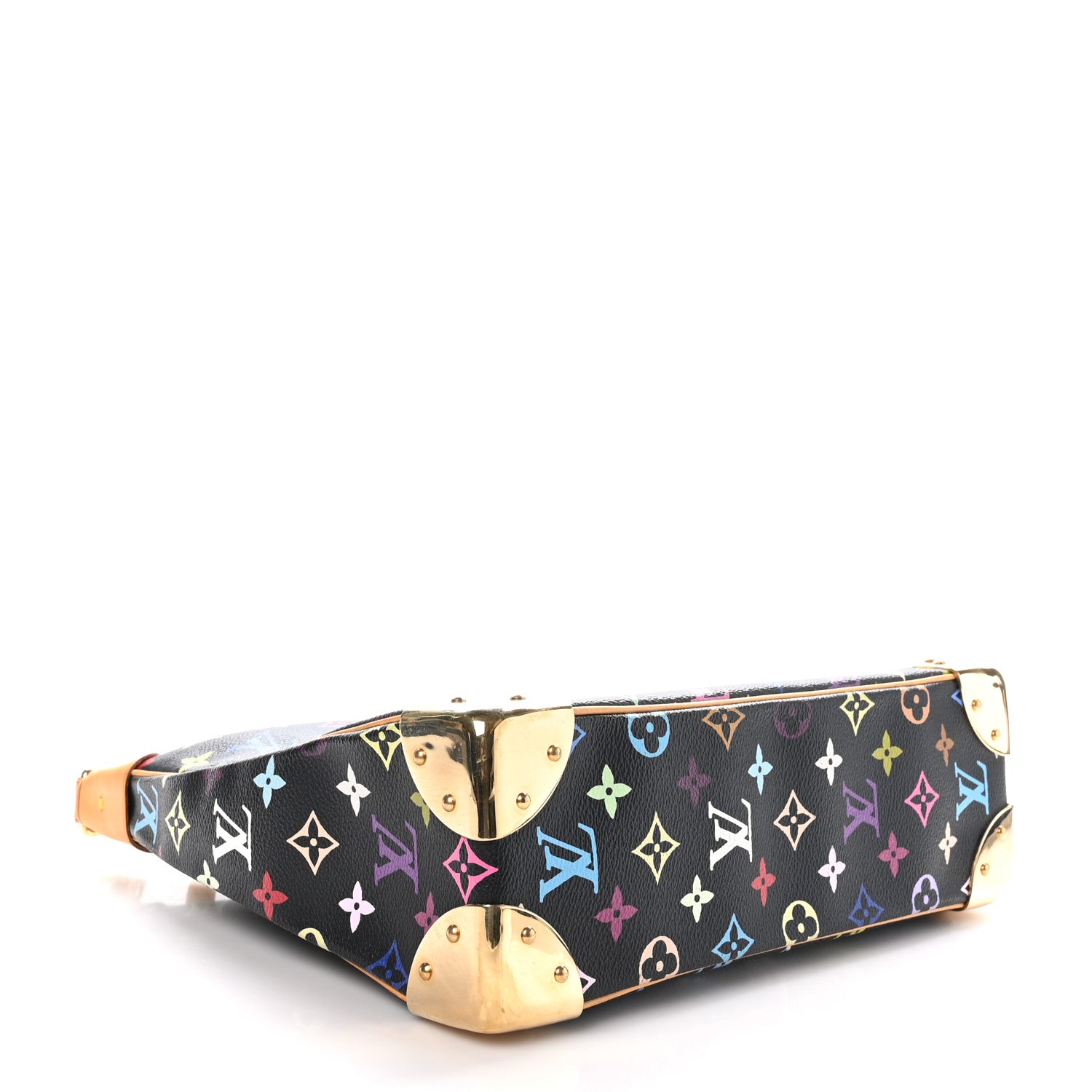 Louis Vuitton Monogram Multicolor Boulogne Black 4 of 9