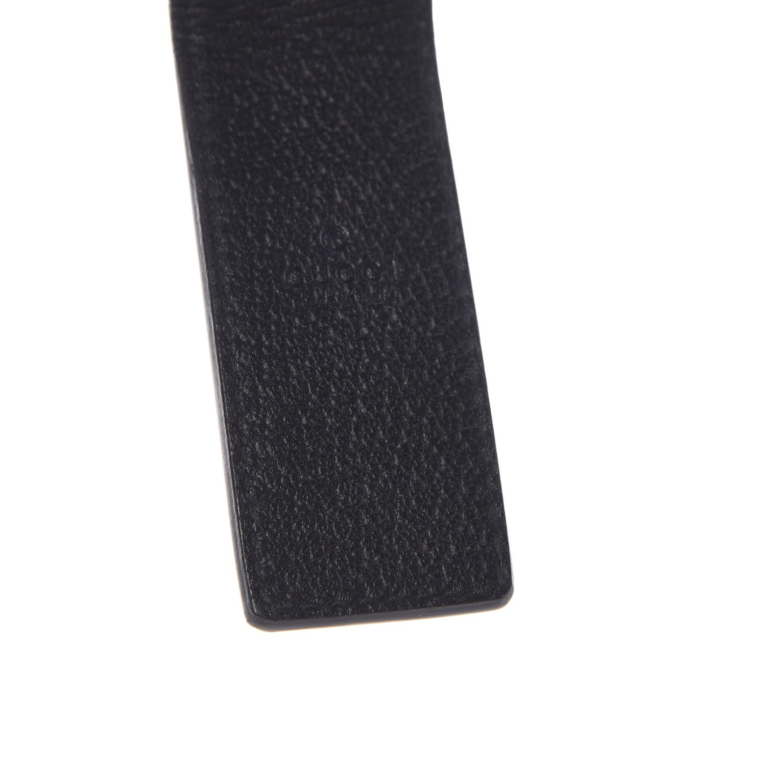 Gucci Calfskin Boar Effect GG Marmont Money Clip Black 5 of 6
